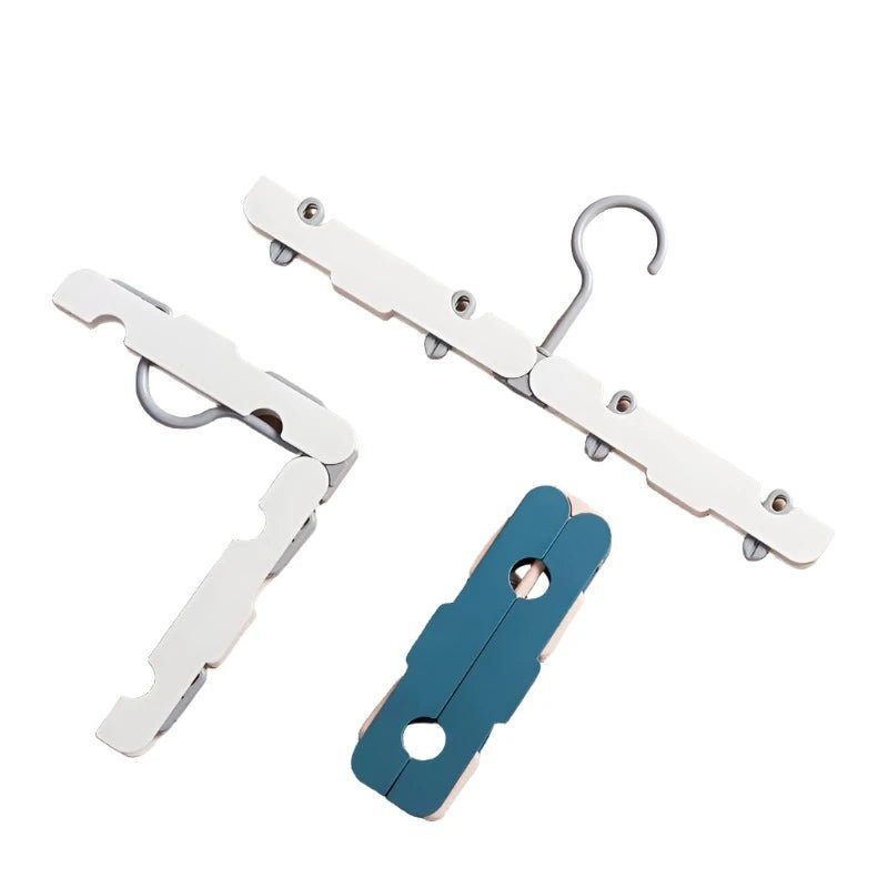 Portable Pocket-Sized Mini Folding Travel Hangers with Clips - ULT Gear