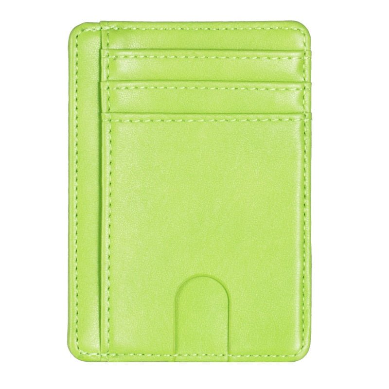 Slim Profile RFID Blocking Leather Wallet and Card Holder - ULT Gear