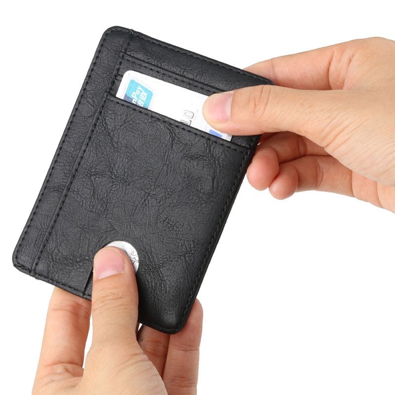 Slim Profile RFID Blocking Leather Wallet and Card Holder - ULT Gear