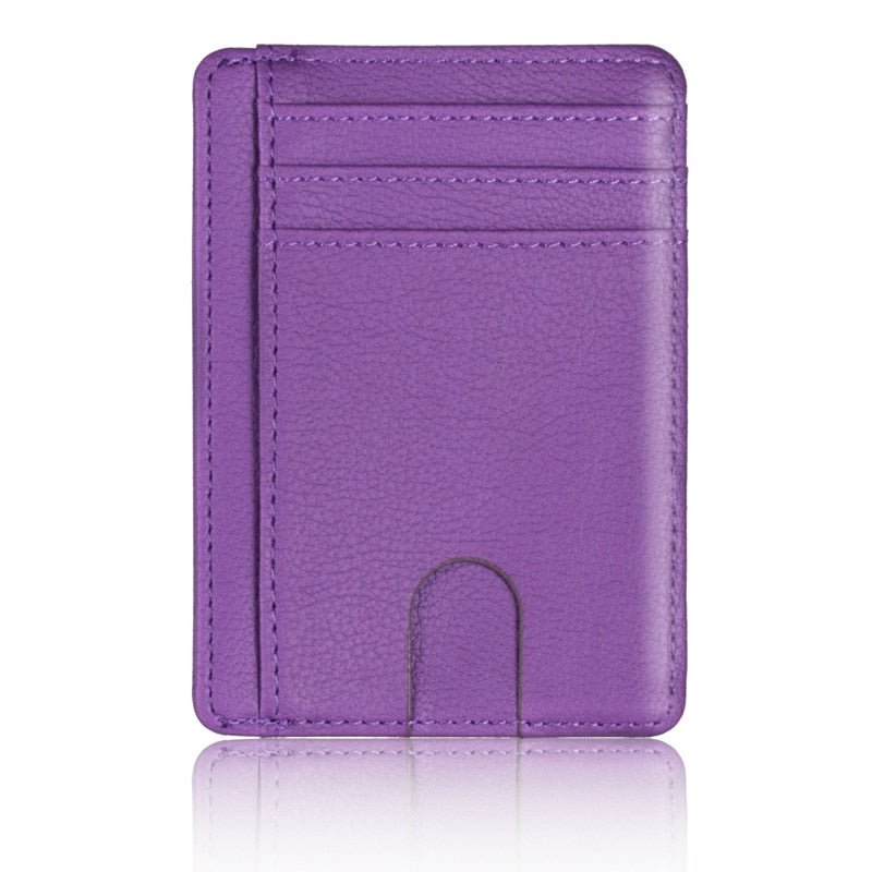 Slim Profile RFID Blocking Leather Wallet and Card Holder - ULT Gear