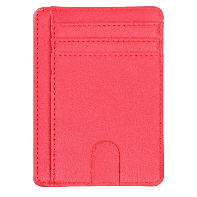 Slim Profile RFID Blocking Leather Wallet and Card Holder - ULT Gear