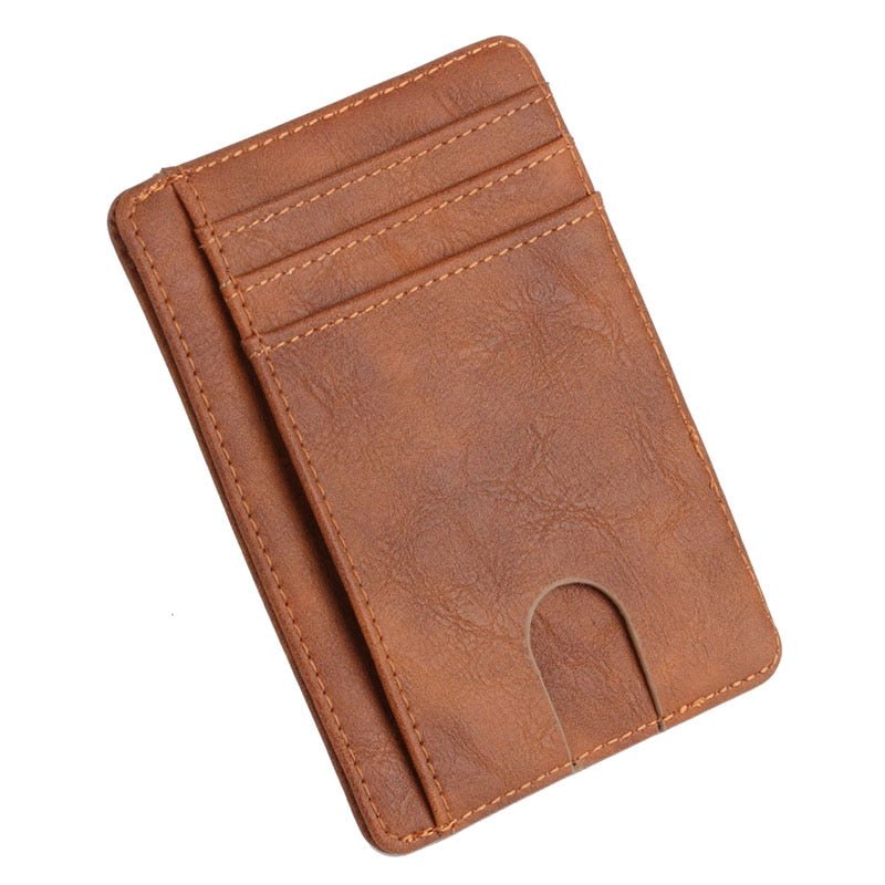 Slim Profile RFID Blocking Leather Wallet and Card Holder - ULT Gear