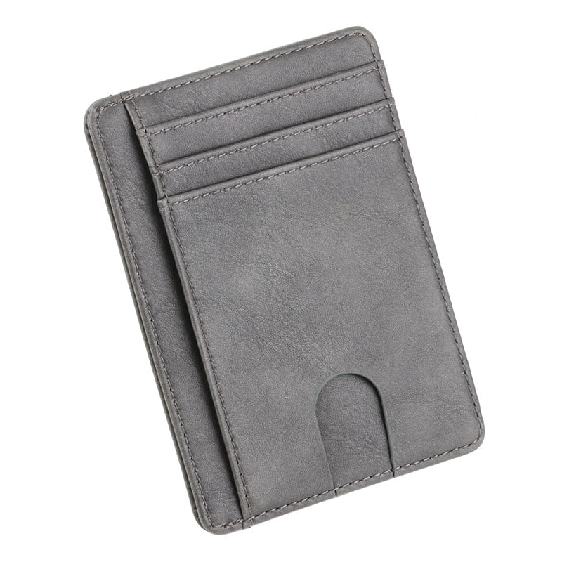 Slim Profile RFID Blocking Leather Wallet and Card Holder - ULT Gear