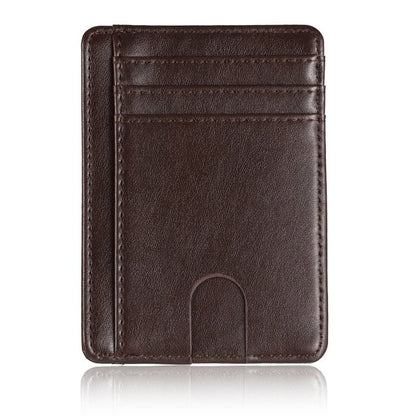 Slim Profile RFID Blocking Leather Wallet and Card Holder - ULT Gear