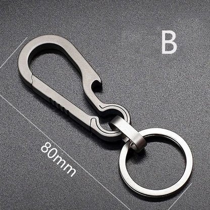 Titanium Alloy Multi-Tool Carabiner Keychain with Bottle Opener - ULT Gear