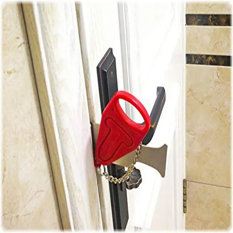 Travel Security Portable Door Lock - Compact Self-Defense Accommodation Helper - ULT Gear
