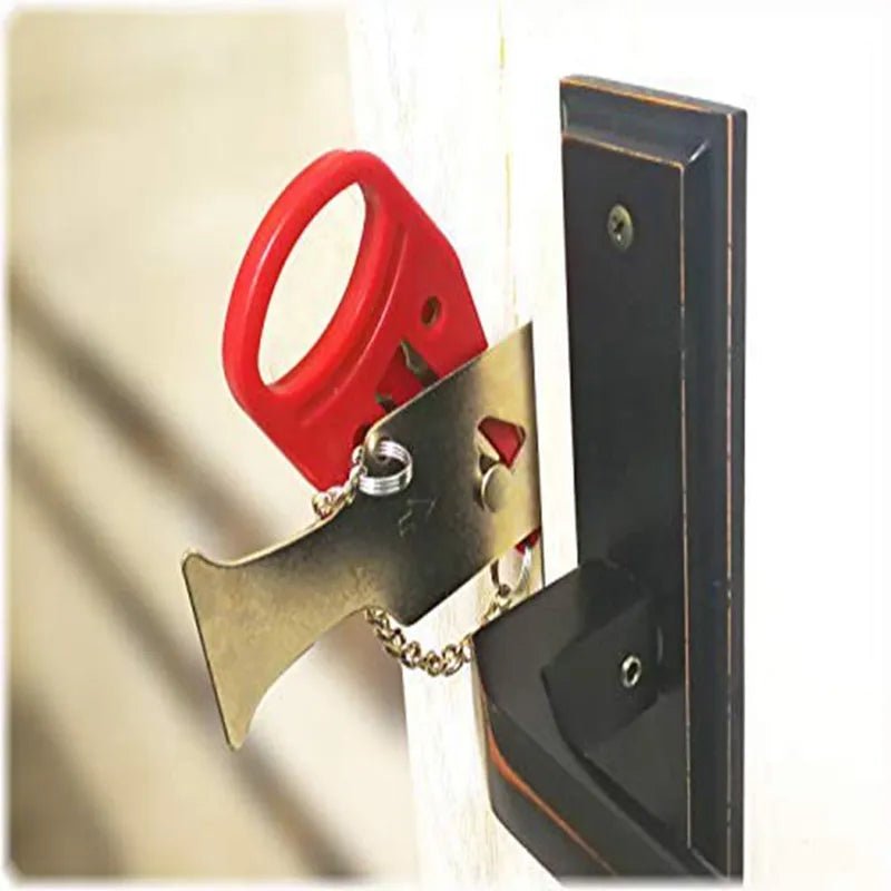 Travel Security Portable Door Lock - Compact Self-Defense Accommodation Helper - ULT Gear