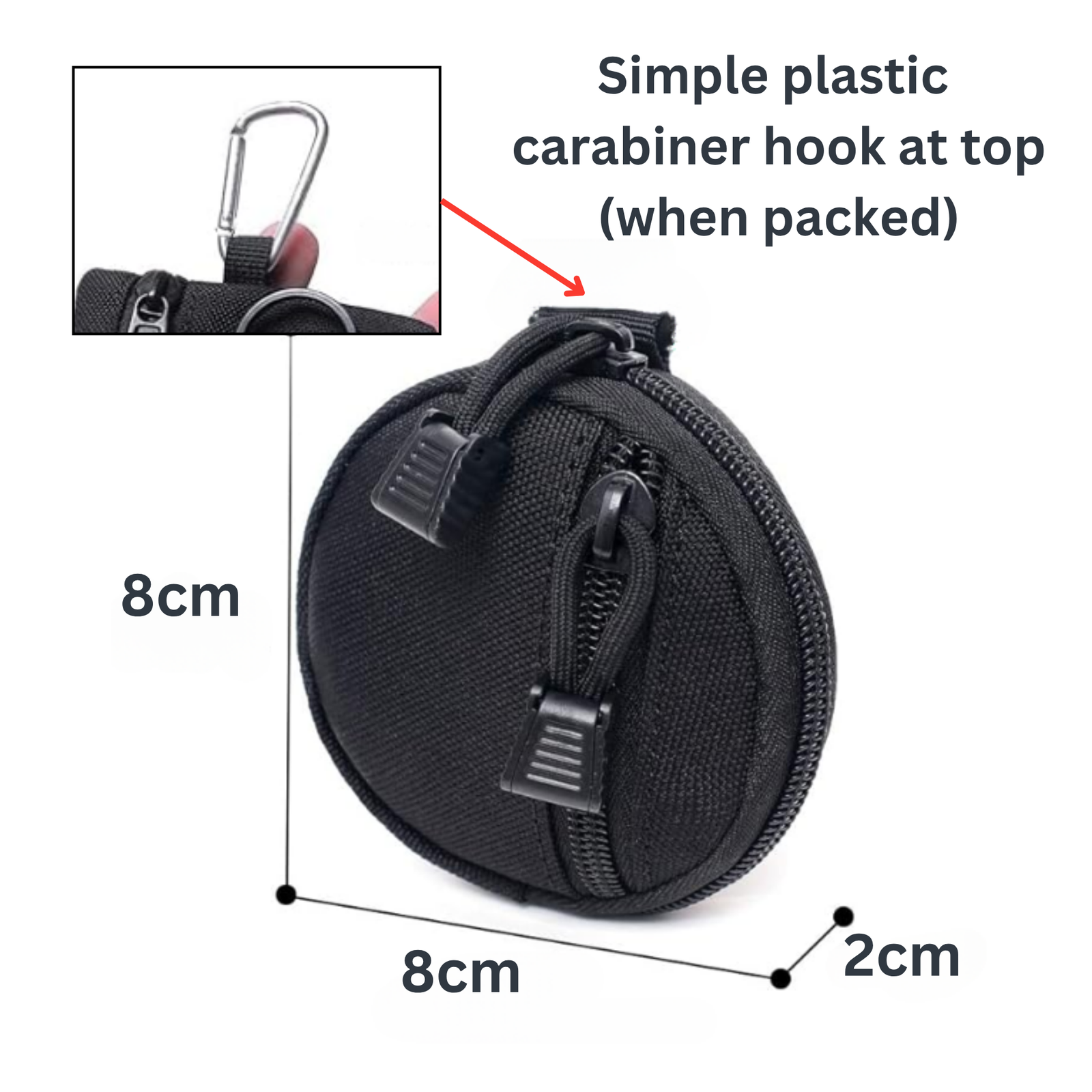 Packable Keychain Tote Bag