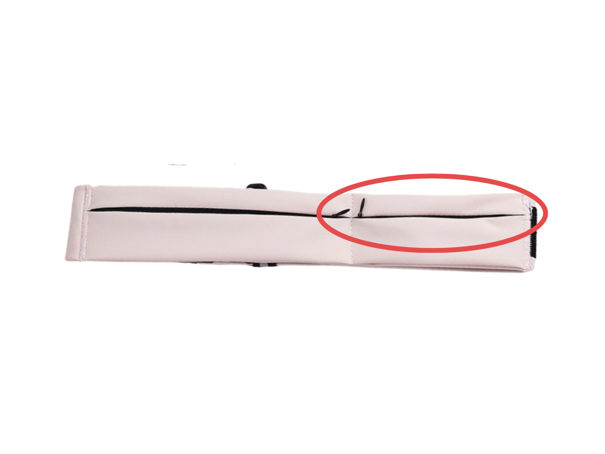 Hidden Pocket Travel Belt