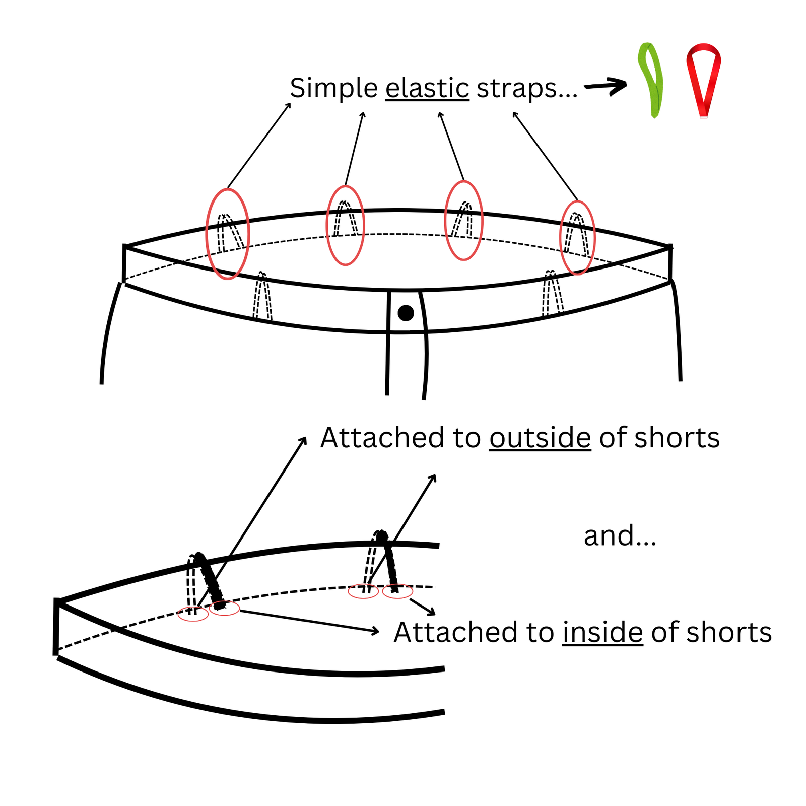 Packable Travel Shorts