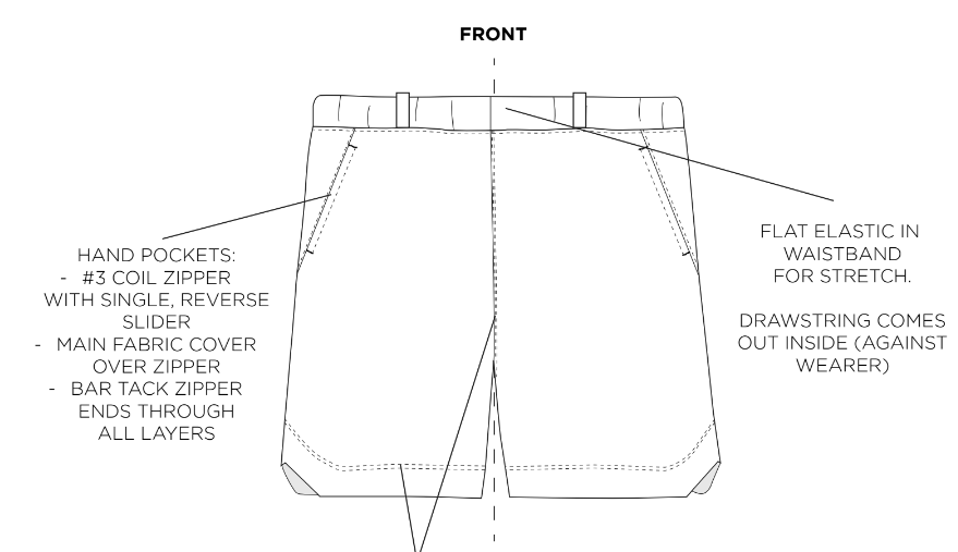 Packable Travel Shorts